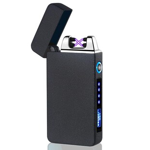 sb Rechargeable Electric Lighter Dual Arc Windproof Cigar Li