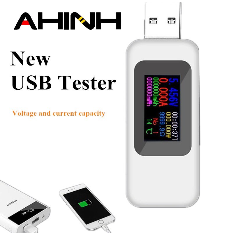 KWS MX18 10 in 1 DC USB Tester Current 4 30V Voltage Meter