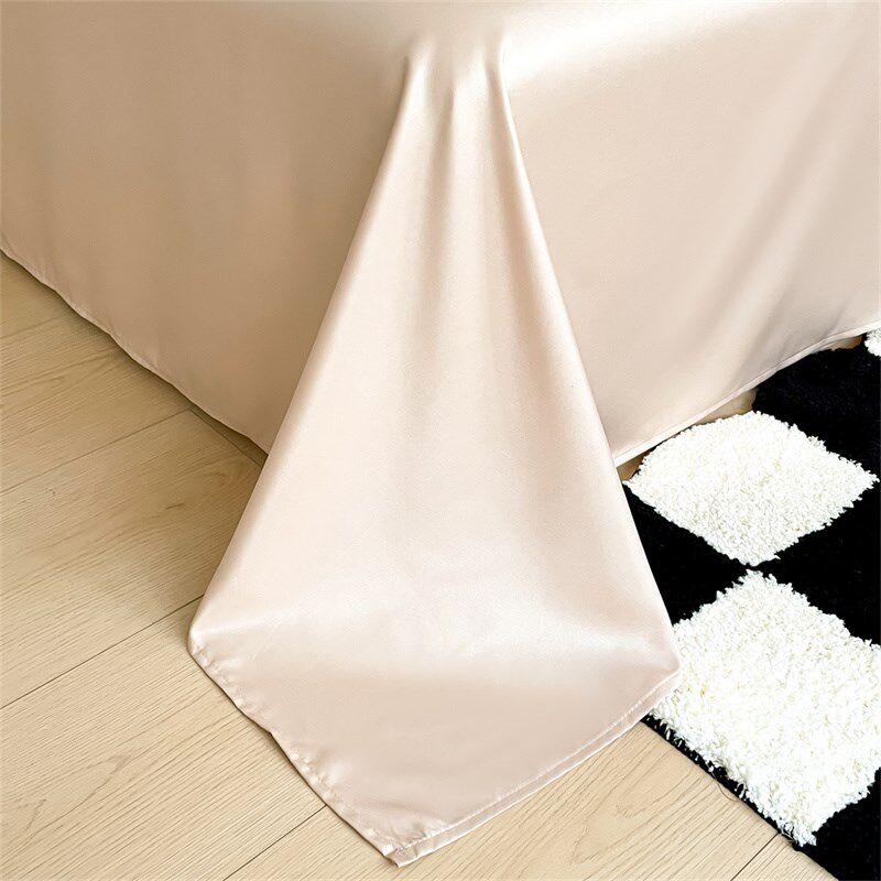 夏季冰丝夏凉被套单件150x200x230cm被单夏天宿舍学生X被罩四件套