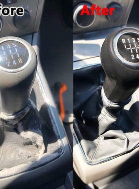 5/6 Speed Car Gear Shift Knob Lever Stick Gaitor Boot Cover