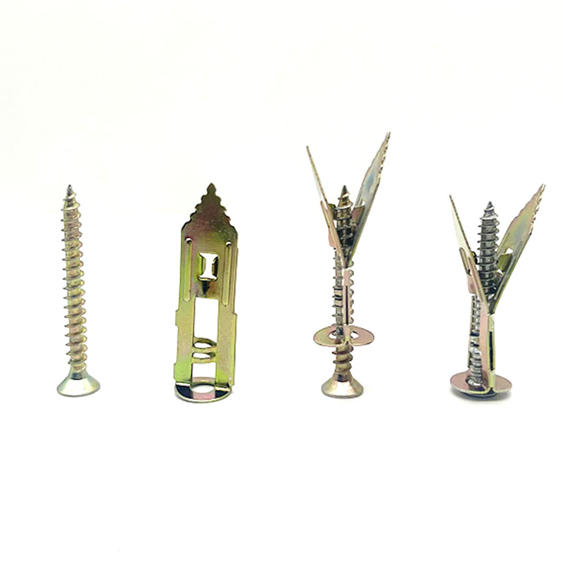 打入式敲击式石膏板膨胀钉纤维水泥板保温埃特板隔热板膨胀铁飞机