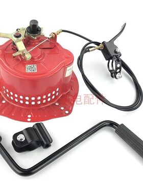 机手摇免拉6动器173 178 18z启F 188 192F风油柴冷机 六爪新