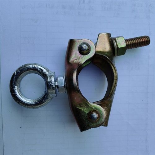 悬挂吊环48管扣件 1.5寸管卡扣 悬空秋千卡扣 50吊环扣件拴牛管卡