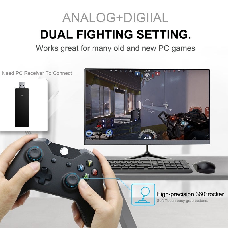 推荐Wireless Gamepad For Xbox One Controller Console Joystic-封面