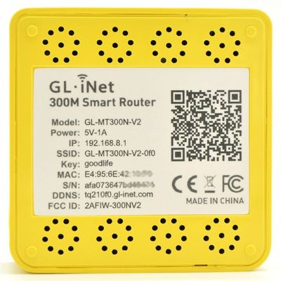 速发GL.iNet GL-MT300N-V2 MT7628NN 300Mbps Wireless Mini WiFi