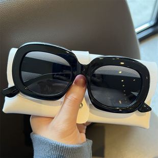 Sunglasses Women 2023 Vintage 推荐 Square Irregular Ladies