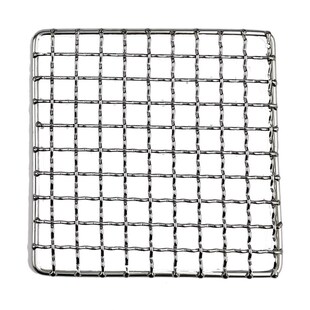 Square 304 Stainless Steel BBQ Grill Net Mesh Korean Barbecu