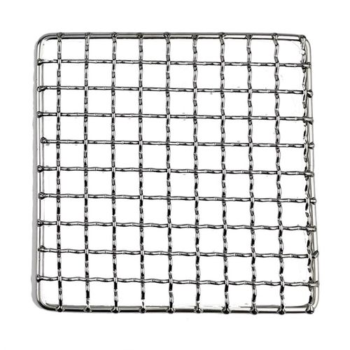 Square 304 Stainless Steel BBQ Grill Net Mesh Korean Barbecu
