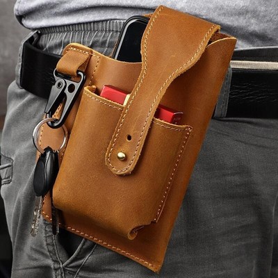 Retro Belt Waist Men's Bag  Sports Running Outdoor Sports Ce