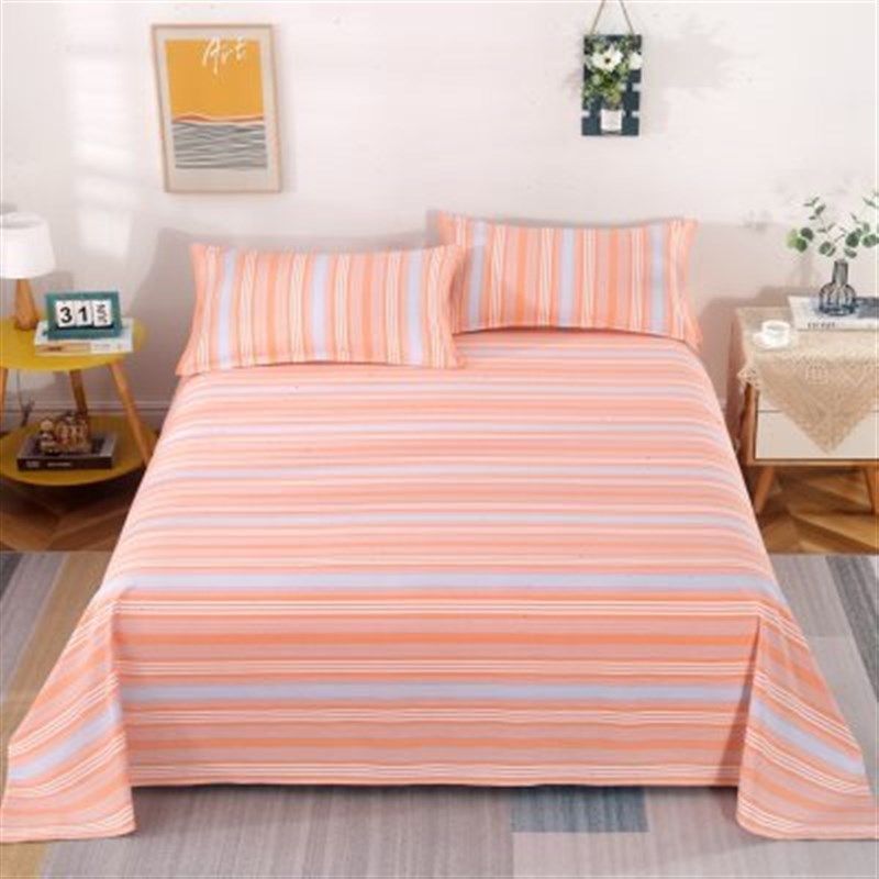 新款老粗布床单100全棉单件加厚加密双人大尺寸炕单防滑四季,床上用品,床单,淘宝优惠券,粉丝福利购,淘宝优惠卷