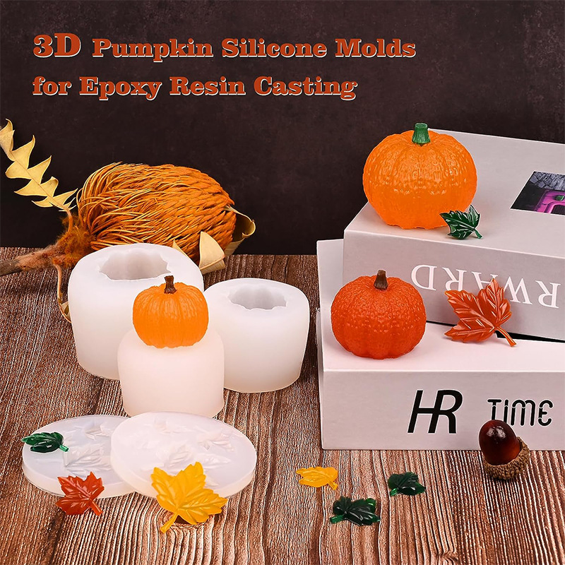 速发Halloween Diy Resin Abrasive Aromatherapy Plaster Pumpki