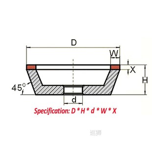 diamond grinding grit 125mm cutter 180 100mm cup 150mm wheel