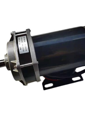 喂料车电机48v500w有刷减速加长轴永磁直流电动机三鑫达36V24V800