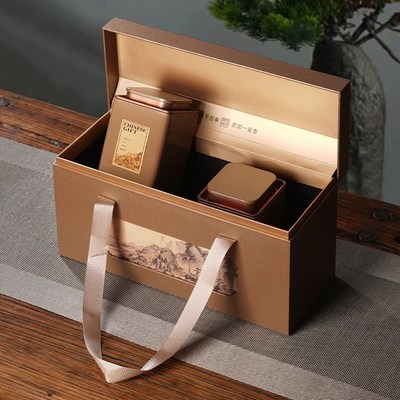 高档茶叶包装空礼盒半斤一t斤装龙井茶信阳毛尖绿茶红茶大红袍空
