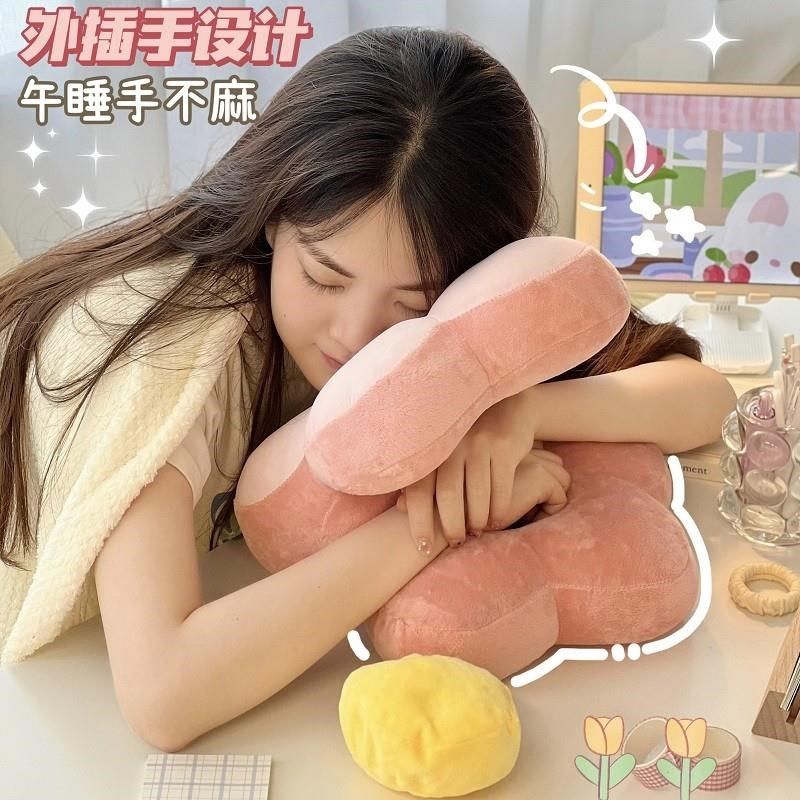午睡枕办公室午觉学生午休枕头神器桌子儿童趴睡枕女生睡觉抱枕花,居家布艺,午睡枕,淘宝优惠券,粉丝福利购,淘宝优惠卷