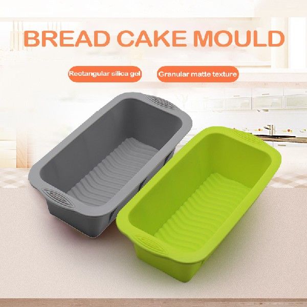 极速2PCS Bread Loaf Pan for Baking Silicone Bread Stencils