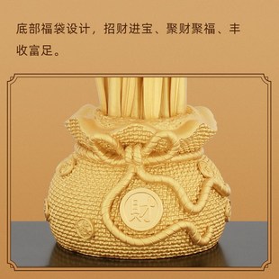 金箔麦穗大卖桌面摆件家居客厅酒柜装饰品办公室摆设开业乔迁礼品