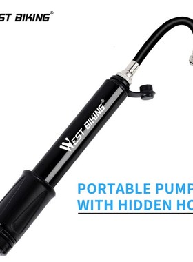 Bicycle Pump Mini Portable MTB Road Bike Pump Cycling Inflat