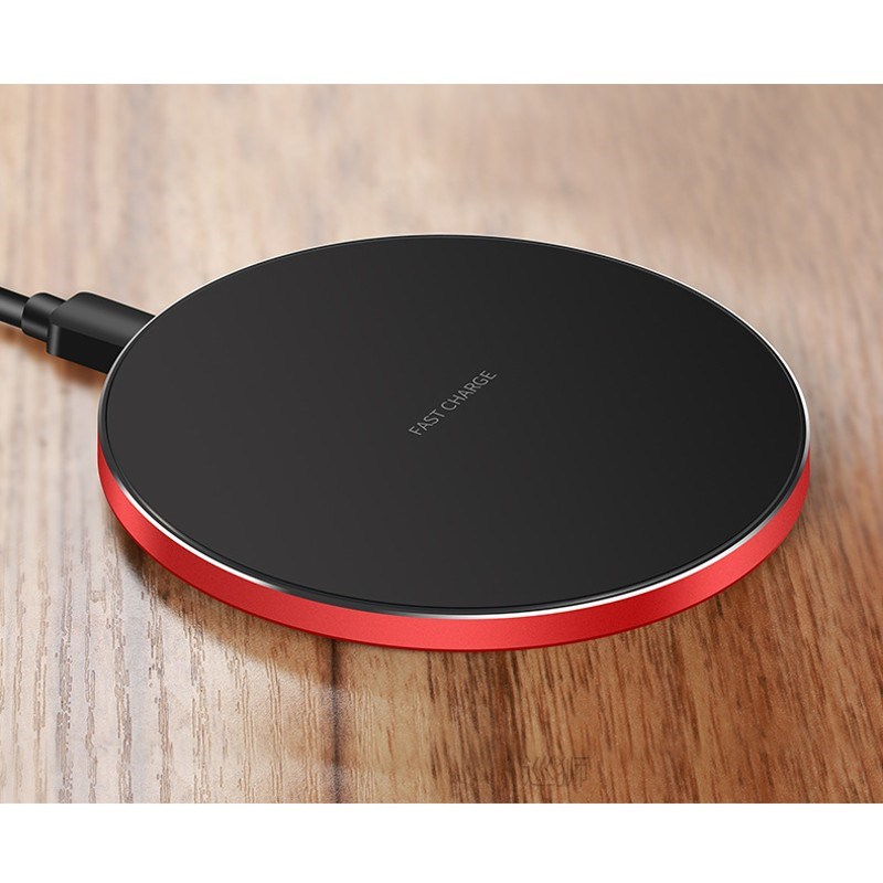 Smart QI Wireless Charger Metal Intelligent Charge Type Quic