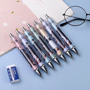 Anime Jujutsu Kaisen Gel Pen Stationery Ballpoint Pen Black