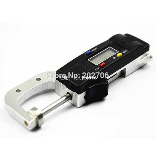 现货0-25mm Quick Mini Digital ThicknesIs Gauge thickness tes