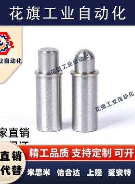 小径弹簧柱塞 弹簧定位销 限位器PMFS平头VCN510 2 3 4 5现货促销