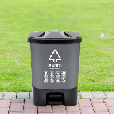 送垃圾袋丨垃圾分类垃圾桶脚踏大号家用厨房办公室小号脚踩垃圾桶
