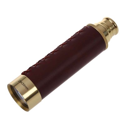 NEW Pocket telescope Brass 25x30 binoculars Monocular Teles