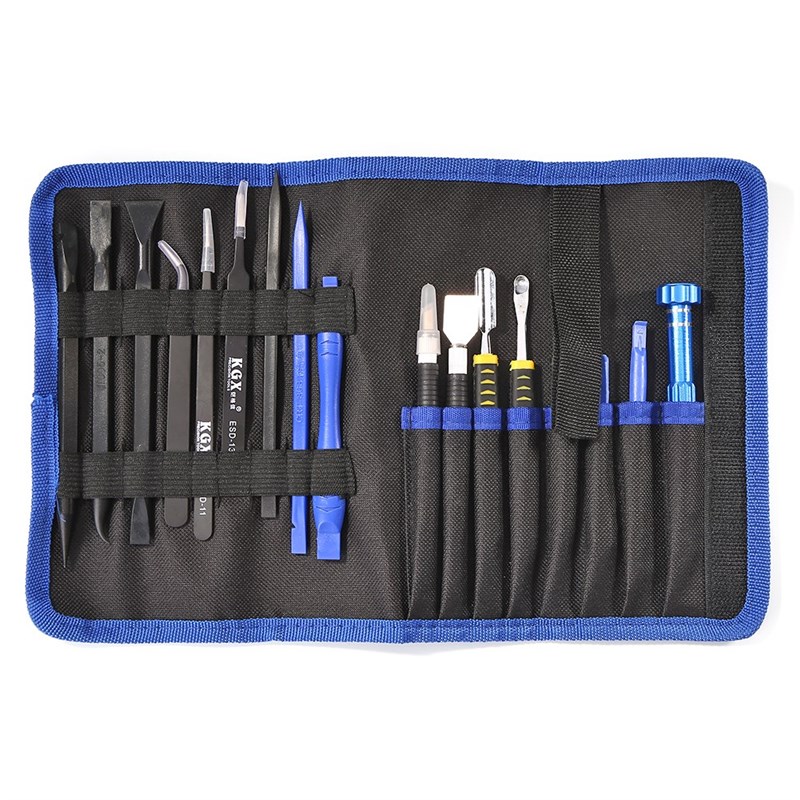 17 in 1 Repairing Phone Tablet Tools Kit Dual Ends Spudger P