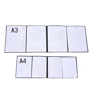 A3钢琴可修改谱夹6页展开式演奏专用钢琴乐谱夹A4三折叠曲谱夹
