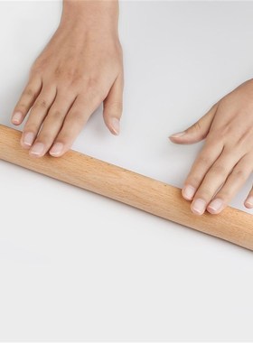 1pc New safety non-stick solid  wood  Rolling Pin Baking Fon