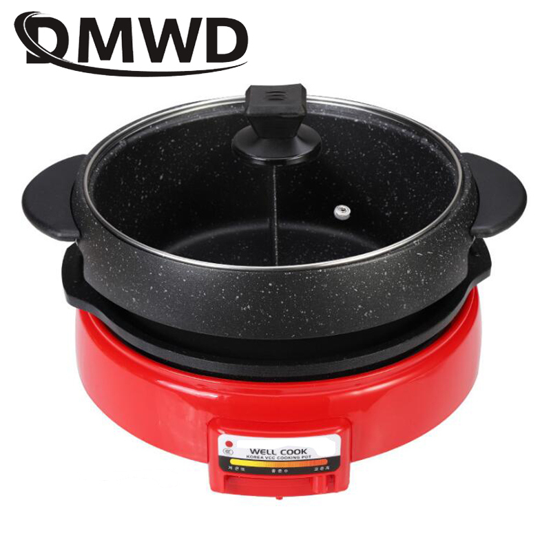 推荐Multifunction Teppanyaki Frying Pan Electric Shabu Roast