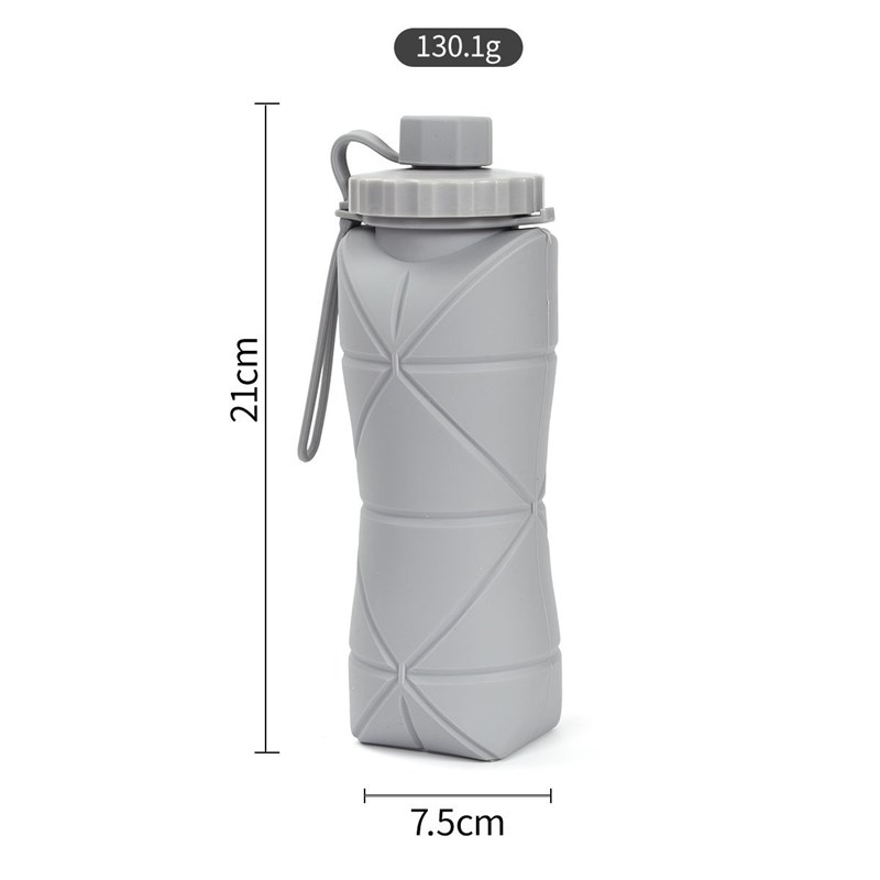 硅胶折叠水杯600ml咖啡杯旅行户外运动水W壶350ml