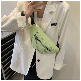 ia1小众胸包潮流外出韩版新款时尚质感单肩斜挎包小包女腰包新