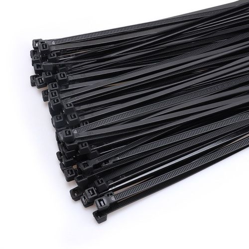 自锁式尼龙扎带塑料扎带束线带黑白色卡扣高强度捆绑打包带捆扎绳