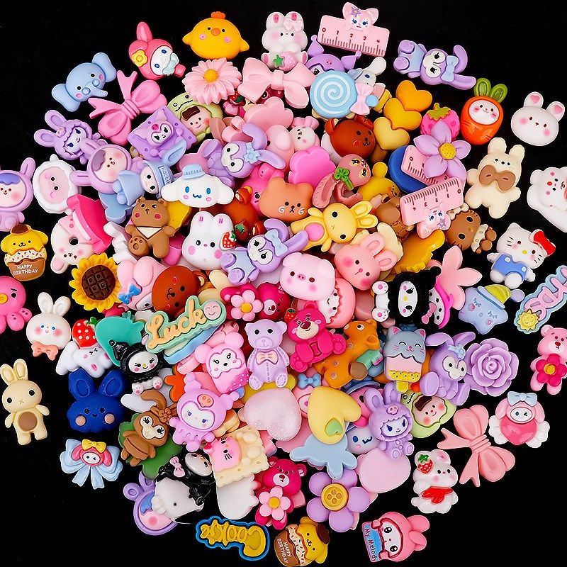 奶油胶卡通树脂小配件diy发夹手机壳咕卡盘车内饰品3d立体贴片,饰品/流行首饰/时尚饰品新,其他DIY饰品配件,淘宝优惠券,粉丝福利购,淘宝优惠卷