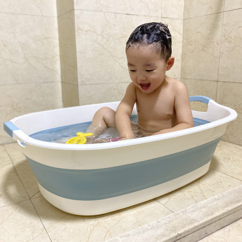 可折叠儿童洗澡盆大号家用坐躺宝宝浴盆幼儿浴桶小孩新生婴儿用品,婴童用品,浴盆/浴桶,淘宝优惠券,粉丝福利购,淘宝优惠卷