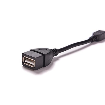 Hot 5pin Mini USB Male To USB 2.0 Type A Female OTG Host Ad
