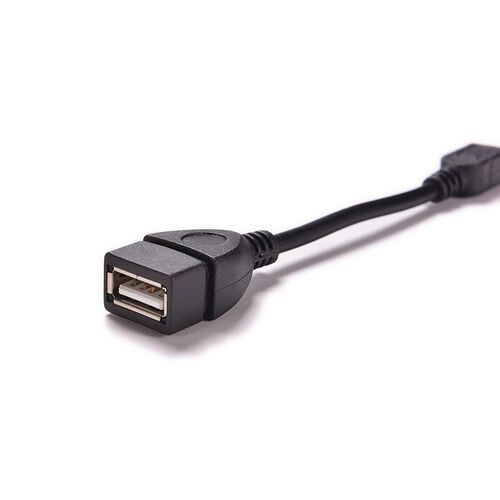 Hot 5pin Mini USB Male To USB 2.0 Type A Female OTG Host Ad