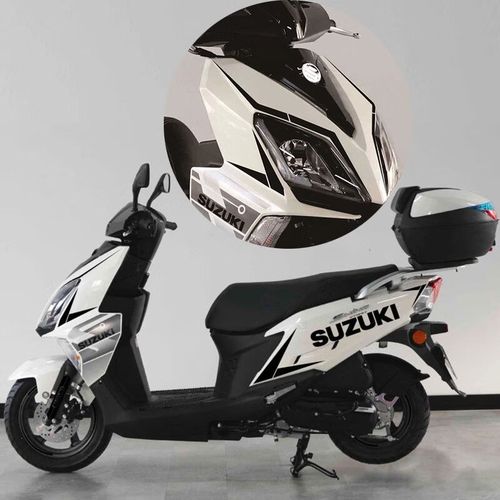 适用于铃木uy125贴纸车贴版画摩托车改装防水反光踏板轮毂装饰避