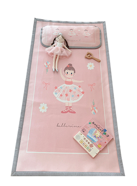 儿童幼儿园凉席1米2夏季午睡宝宝上下铺婴儿床冰丝席子Y120 6