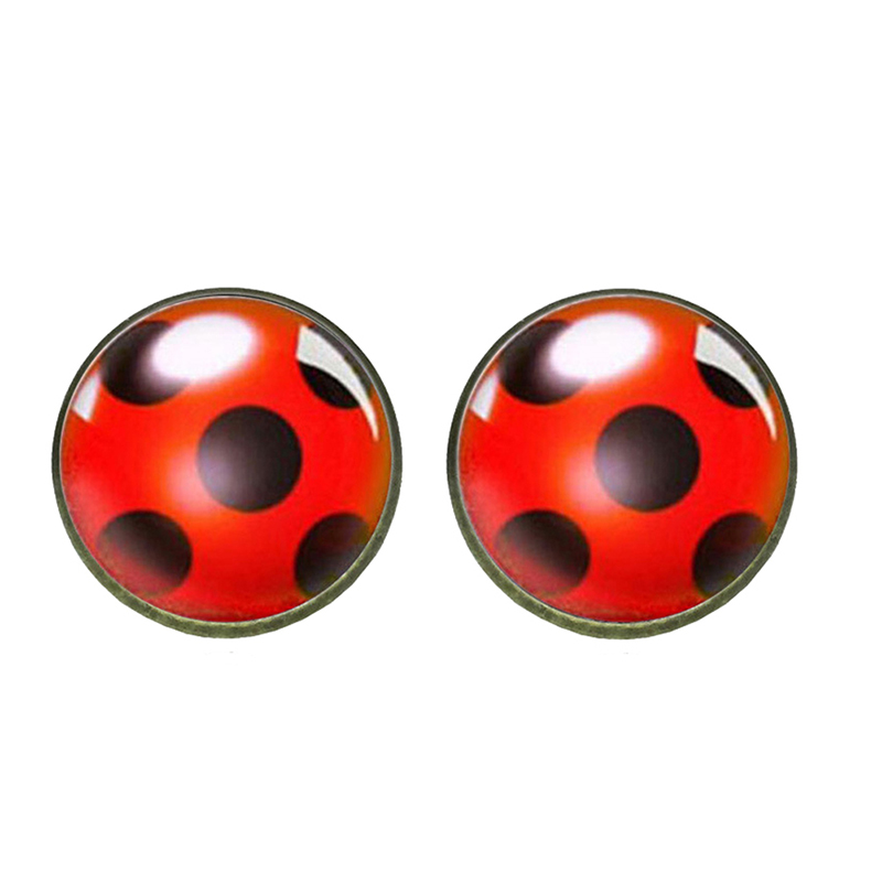 推荐Fashion Women Ladybug Anime Cartoon Style Stainless Stee