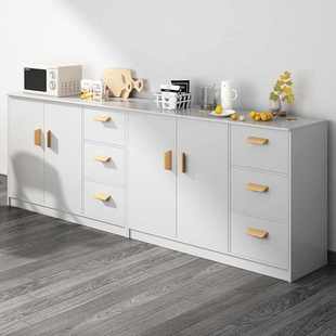 客厅餐餐厅简约柜子备茶水靠墙现代边碗柜餐柜厨房酒柜柜储物柜