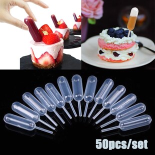 Pipettes Eye Dropper   Dessert Cake Ornat Cylindrical Plasti