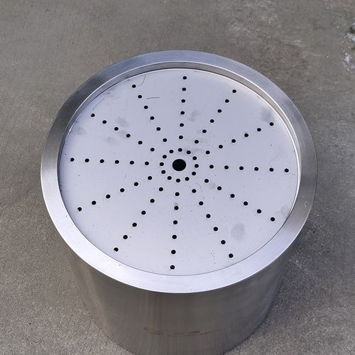 空调接水桶 草坪 商场假草渗水 盛水 沥水桶 圆形 拉丝 防水 LOGO