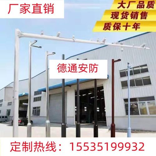 交通信号红绿灯立杆n子指示牌诱导屏F立杆道路八角杆监控立杆