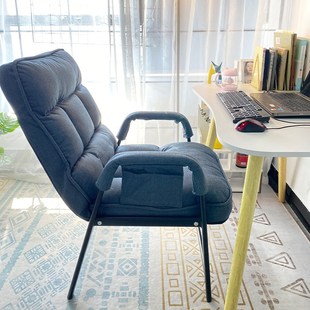 躺椅折叠午休椅办公室午睡神器家用电脑椅可躺办公椅子阳台休闲椅