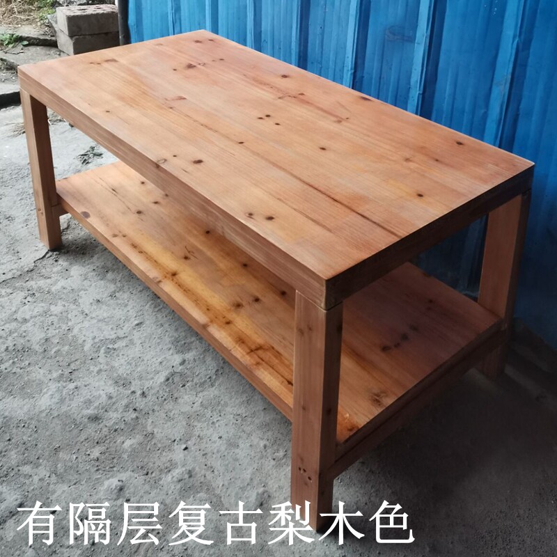 简约现代茶几实木原木客厅小茶桌小户型飘窗日式坐地矮桌子M035