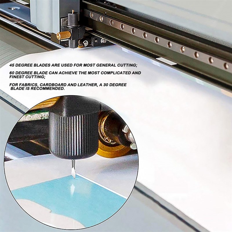 50Pcs Plotter Blade Set 30/45/60 Degrees Roland Cricut Tool