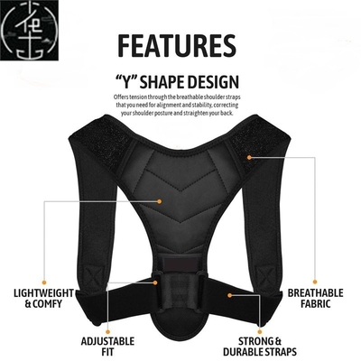 Support Belt Adjustable Bvack Posture Corrector Back Shoulde